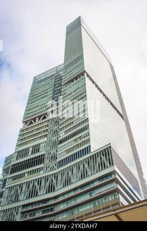 Abeno Harukas dans le quartier de Tennoji à Osaka, Japon le plus haut gratte-ciel d'Osaka avec 300 mètres de haut le 28 décembre 2017 Banque D'Images