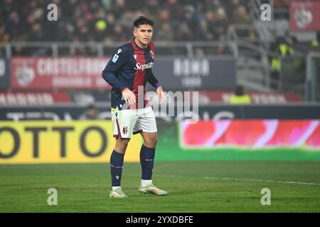 Bologne, Italie. 15 décembre 2024. Santiago Castro (Bologna FC)(Bologna FC) lors du Bologna FC vs ACF Fiorentina, match de football italien Serie A à Bologne, Italie, 15 décembre 2024 crédit : Agence photo indépendante/Alamy Live News Banque D'Images