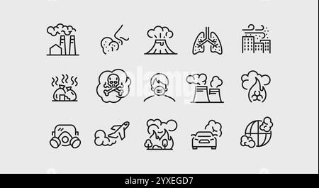 Awards Icons Set Illustration de Vecteur
