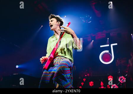 Milan, Italie. 07 novembre 2024. Jacob collier se produit en concert lors de la tournée mondiale Djesse à Alcatraz à Milan, en Italie, le 7 novembre 2024 (photo Alessandro Bremec/NurPhoto). Crédit : NurPhoto SRL/Alamy Live News Banque D'Images