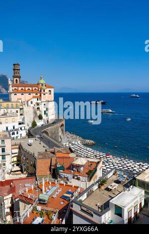 Atrani, côte amalfitaine, Italie Banque D'Images