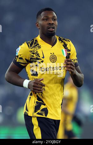 Rome, Italie 16.12.2024 : Marcus Thuram de l'Inter lors du championnat italien de football Serie A Enilive 2024-2025 match SS Lazio vs FC Internazionale A. Banque D'Images