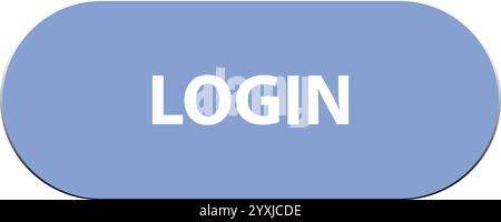 Bouton de connexion, vecteur de signe de connexion, icône de modèle de connexion Illustration de Vecteur