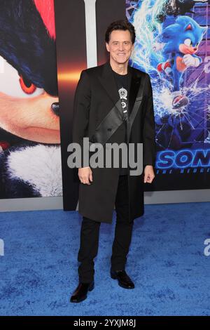 Hollywood, CA. 16 décembre 2024. Jim Carrey à LA première de Sonic the Hedgehog 3 au TCL Chinese Theatre à Holywood, Californie, le 16 décembre 2024. Crédit : Faye Sadou/Media Punch/Alamy Live News Banque D'Images