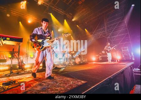 Rome, Italie. 13 décembre 2024. Santi Francesi lors de la tournée Santi Francesi Club 2024, concert de musique à Rome, Italie, 13 décembre 2024 crédit : Agence photo indépendante/Alamy Live News Banque D'Images