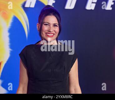 Colleen O'Shaughnessey, la voix de Tails dans le film d'action en direct et de comédie de science-fiction « Sonic the Hedgehog 3 » assiste à la première du film au TCL Chinese Theatre dans la section hollywoodienne de Los Angeles le lundi 16 décembre. 2024. Storyline : Sonic, Knuckles, et Tails se réunissent contre un nouvel adversaire puissant, Shadow, un mystérieux méchant avec des pouvoirs différents de tout ce qu'ils ont connu auparavant. Avec leurs capacités surpassées, Team Sonic doit rechercher une alliance improbable. Photo de Jim Ruymen/UPI Banque D'Images