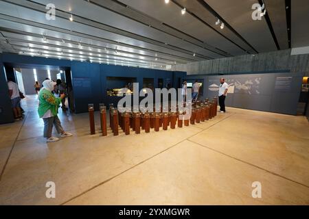 CANAKKALE, TURKIYE - 19 JUIN 2024 : Musée de la ville antique de Troie dans la ville de Canakkale Banque D'Images