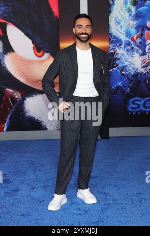 Hollywood, CA. 16 décembre 2024. Lee Majdoub, à LA première de Sonic the Hedgehog 3 au TCL Chinese Theatre à Holywood, Californie, le 16 décembre 2024. Crédit : Faye Sadou/Media Punch/Alamy Live News Banque D'Images