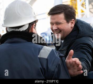 Insolvenzanwalt Christoph Morgen ist jetzt Vorstandsvorsitzender der Klimastiftung Mecklenburg-Vorpommern. Archivfoto, Insolvenzverwalter Christoph Morgen in den MV Werften. Pressekonferenz AM 1.03.22 Klimastiftung Mecklenburg-Vorpommern *** avocat en insolvabilité Christoph Morgen est maintenant président du conseil d'administration de la Climate Foundation Mecklenburg-Vorpommern Archive photo, administrateur en insolvabilité Christoph Morgen à la MV Werften Conférence de presse le 1 03 22 Climate Foundation Mecklenburg-Vorpommern 20220301-DSC 8286 A. Banque D'Images