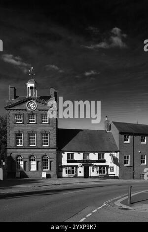 The Moot Hall, Daventry Town ; comté de Northamptonshire ; Angleterre ; Royaume-Uni Banque D'Images