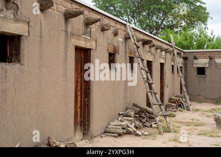 Pueblo, Colorado - le musée d'histoire El Pueblo présente les nombreux groupes culturels et ethniques de la région. Il comprend un po de trading adobe des années 1840 reconstruit Banque D'Images