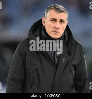 16 décembre 2024, stade Olimpico, Rome, Italie ; Serie A Enilive Football match ; Lazio versus Inter ; Christian Vieri Banque D'Images