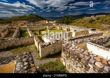 Site archéologique de Yagul. Oaxaca, Mexique Banque D'Images