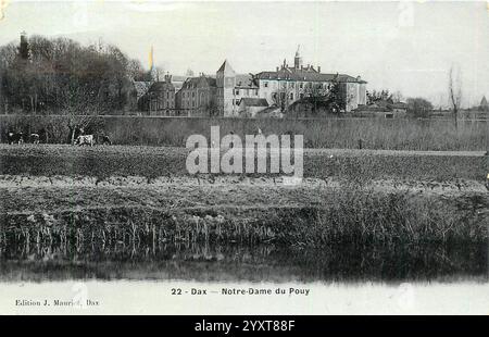 Dax (Landes) - Grand Séminaire Lazariste notre-Dame du Pouy 5. Banque D'Images