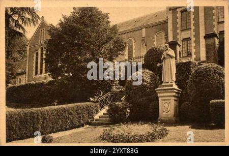 Dax (Landes) - Grand Séminaire Lazariste notre-Dame du Pouy 25. Banque D'Images