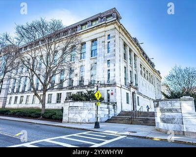 Harvard Medical School, extérieur du bâtiment, Boston, Massachusetts, États-Unis Banque D'Images
