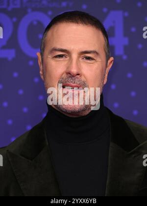 Salford, Royaume-Uni. 17 décembre 2024. Paddy McGuinness arrive au BBC Sports Personality of the Year 2024, MediaCityUK. Crédit : Doug Peters/EMPICS/Alamy Live News Banque D'Images