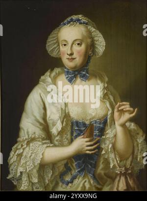 Desmarées - Maria Anna Sophia de Saxe - Versailles MV 5066 (recadré). Banque D'Images