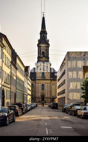 Copenhague, Danemark. 15 décembre 2024. Vue de l'église chrétienne à Copenhague, Danemark. Banque D'Images