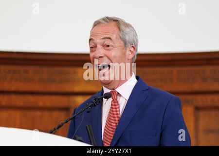 [MccLi0009646] Nigel Farage et Richard TICE lors d'un événement Reform UK cet après-midi. C) Belinda Jiao 07598931257 www.belindajiao.com jiao.bilin@gmai Banque D'Images