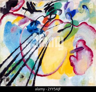 Wassily Kandinsky, improvisation 26 (aviron), peinture abstraite à l'huile sur toile, 1912 Banque D'Images