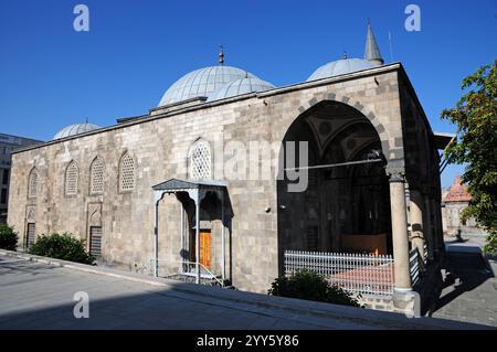 Vue depuis la Mosquée historique Lala Mustafa Pacha à Erzurum, Turquie Banque D'Images