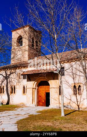 San Nicolás de Bari chuch. Torrecaballeros, Ségovie, Castilla y León, Espagne, Europe Banque D'Images