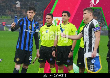 Milan, Italie. 19 décembre 2024. UNNASTROBLU lors de la manche Coppa Italia du match de football 16 entre Inter et Udinese au stade SanSiro de Milan, Italie du Nord - mercredi 19 décembre 2024. Sport - Soccer . (Photo de Spada/Lapresse) crédit : LaPresse/Alamy Live News Banque D'Images