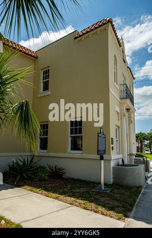 Golden Gate Historic Building, Old Dixie Highway, Stuart, Floride Banque D'Images