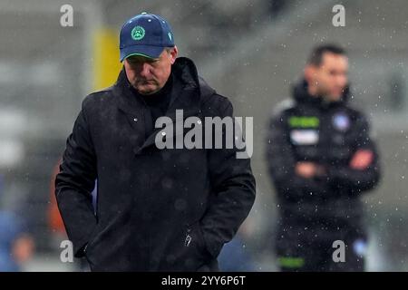 Milan, Italie. 19 décembre 2024. Kosta Runjaic d'Udinese lors de la manche de la Coppa Italia du match de football 16 entre Inter et Udinese au stade SanSiro de Milan, Italie du Nord - mercredi 19 décembre 2024. Sport - Soccer . (Photo de Spada/Lapresse) crédit : LaPresse/Alamy Live News Banque D'Images