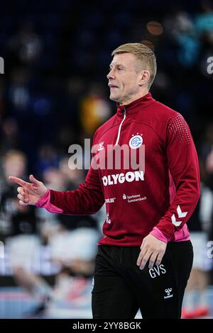 Kiel, Deutschland. 19 décembre 2024. GER, THW Kiel vs. VFL Gummersbach, Handball, DHB-Pokal, Viertelfinale, saison 2024/2025, 19.12.2024 Foto : Eibner-Pressefoto/Marcel von Fehrn crédit : dpa/Alamy Live News Banque D'Images