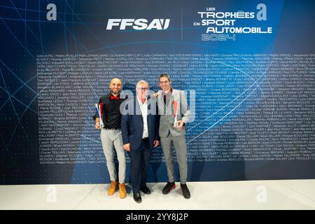 Boulogne Billancourt, France. 20 décembre 2024. Les trophées du Sport automobile de la FFSA 2024 le 19 décembre à la Seine musicale, à Boulogne-Billancourt, France - photo Jean-Baptiste Millet/DPPI crédit : DPPI Media/Alamy Live News Banque D'Images