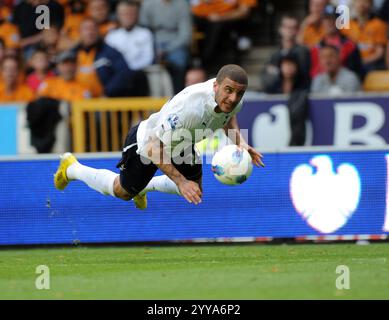 Kyle Walker de Tottenham Hotspur. Barclays-premier-League- Wolverhampton Wanderers contre Tottenham Hotspur Banque D'Images