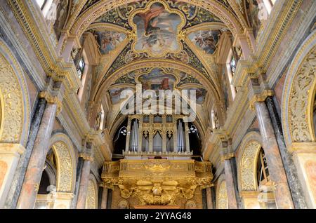 Église Saint-Paul de l'épave, la Valette, Malte, Europe Banque D'Images