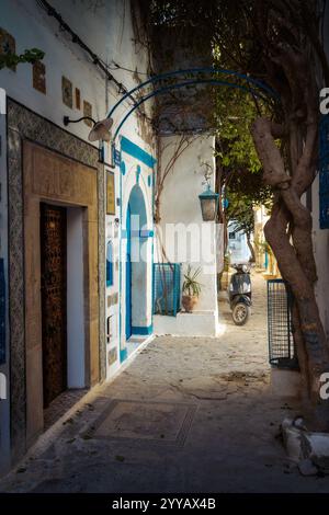 Sidi Bou Said à Tunis, en Tunisie Banque D'Images