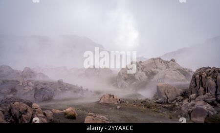 Parc national Los Nevados Colombie Banque D'Images