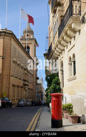 Église de l'Annonciation, Birgu-Vittoriosa, Malte, Europe Banque D'Images