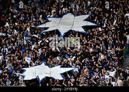 MELBOURNE, AUSTRALIE. 21 décembre 2024. ISUZU A League Round 9, vue générale des fans de Melbourne Victory lors de la Melbourne Victory vs Melbourne City depuis AAMI Park, Melbourne, Australie. Crédit : Karl Phillipson / Alamy Live News Banque D'Images