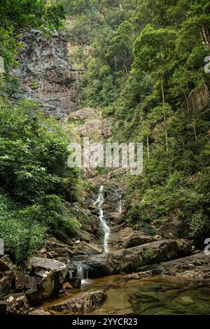 Cascade de Temurun, Pulau Langkawi, Kedah, Malaisie, Asie Banque D'Images