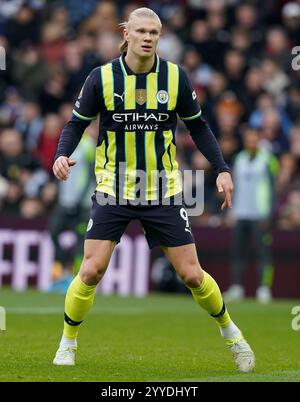 Birmingham, Royaume-Uni. 21 décembre 2024. Erling Haaland de Manchester City lors du match de premier League à Villa Park, Birmingham. Le crédit photo devrait se lire : Andrew Yates/Sportimage crédit : Sportimage Ltd/Alamy Live News Banque D'Images