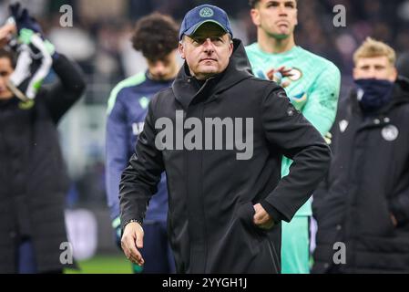 Milan, Italie. 19 décembre 2024. Lors de la Coupe d'Italie, Coppa Italia, manche du 16e match de football entre le FC Internazionale et l'Udinese Calcio le 19 décembre 2024 au stade Giuseppe Meazza de Milan, Italie - photo Matthieu Mirville (F Bertani)/DPPI crédit : DPPI Media/Alamy Live News Banque D'Images