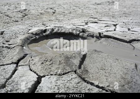 Volcans de boue, volcan, boue, Géorgie, Asie Banque D'Images