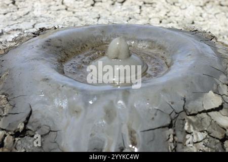 Volcan de boue, volcan, Géorgie, Asie Banque D'Images