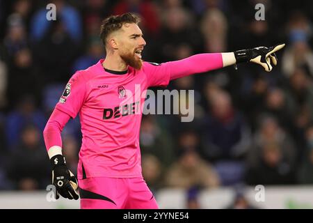 José Sá des Wolverhampton Wanderers lors du match de premier League entre Leicester City et Wolverhampton Wanderers au King Power Stadium de Leicester, en Angleterre. (James Holyoak/SPP) crédit : SPP Sport Press photo. /Alamy Live News Banque D'Images