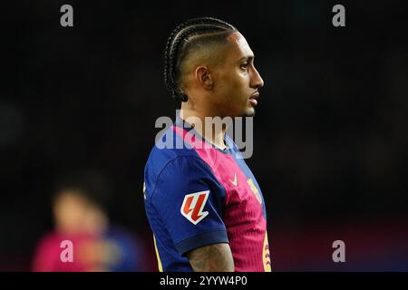 Raphael Dias Belloli Raphinha du FC Barcelone crédit : Presinphoto SPORT AGENCY/Alamy Live News Banque D'Images