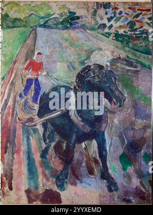 Edvard Munch - La Semeuse Banque D'Images