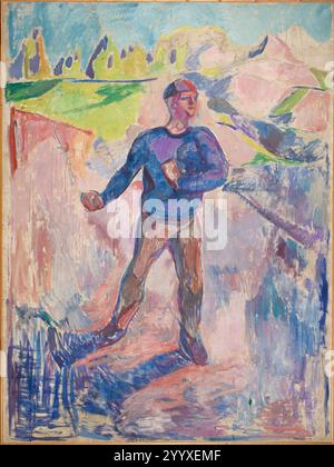 Edvard Munch - La Semeuse Banque D'Images