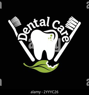 Logo de soins dentaires, logo de dent, logo de clinique dentaire, logo de dentiste, logo de santé bucco-dentaire, logo services dentaires, logo sourire, logo dents, logo sourire sain Illustration de Vecteur