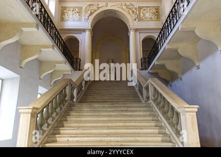 La Reggia di Colorno. Le Palais Royal de Colorno, dans la province de Parme. Italie Banque D'Images