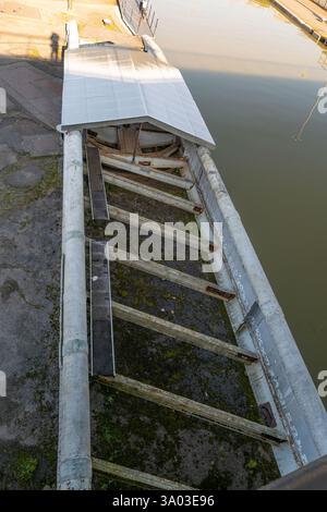 Pont tournant pivotant Brunel, Bristol UK Banque D'Images